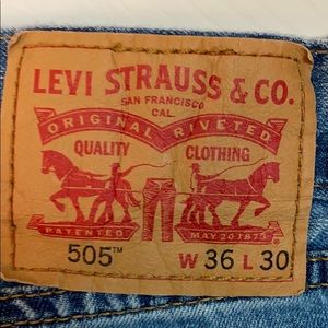 Levi’s 505 men’s jeans